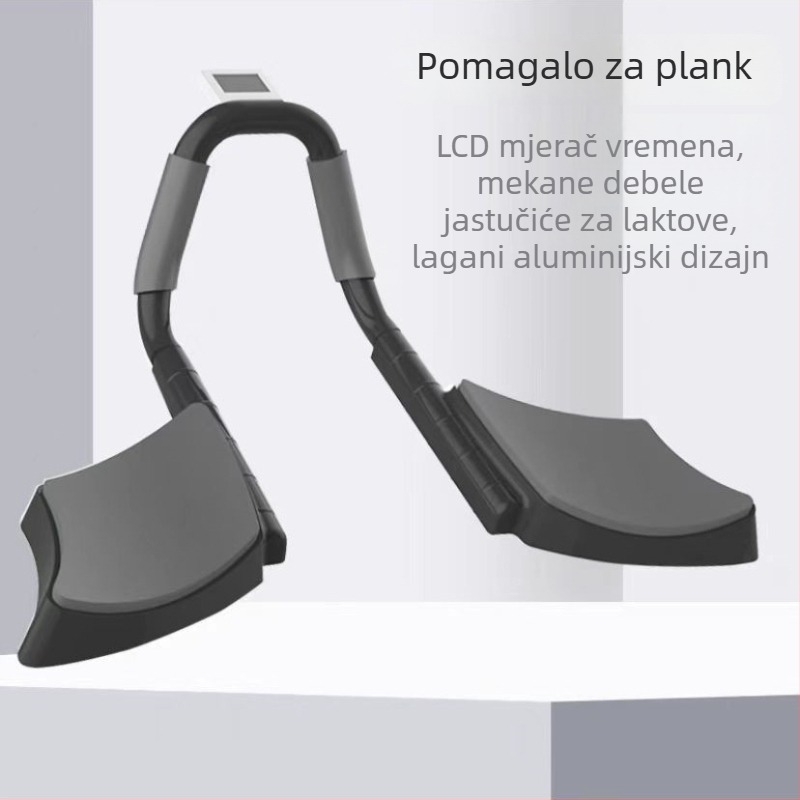 Xi Ai Trener za plank – kućni fitness uređaj, višenamjenska potporna ploča za trbušnjake i sklekove