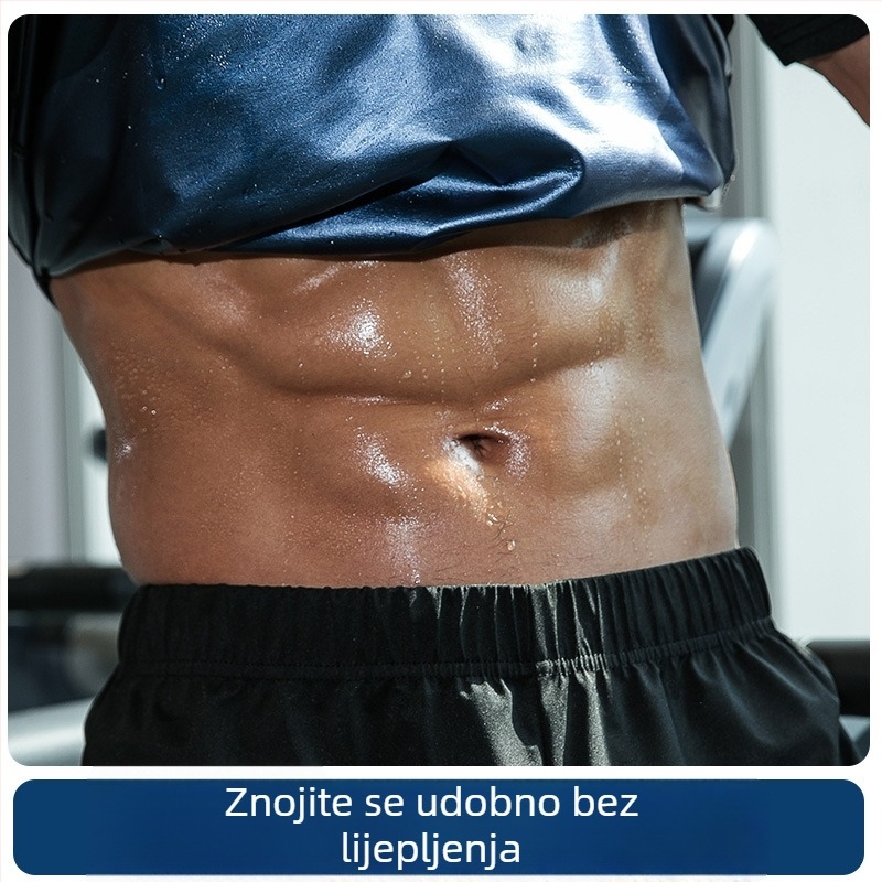 Muški sauna fitness set, dugi rukav, velika veličina