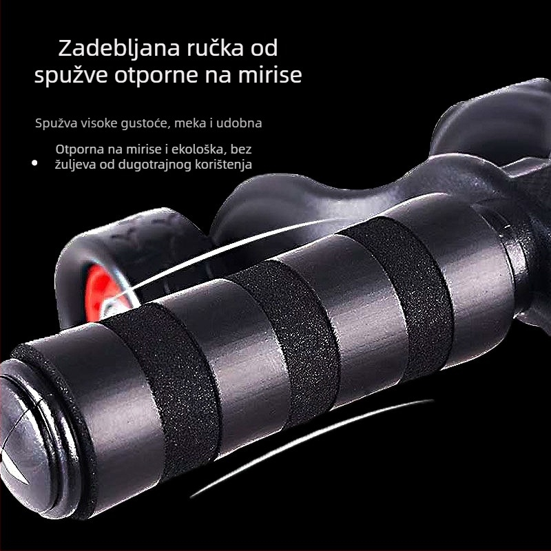 Ab wheel s četiri kotača za kućnu vježbu