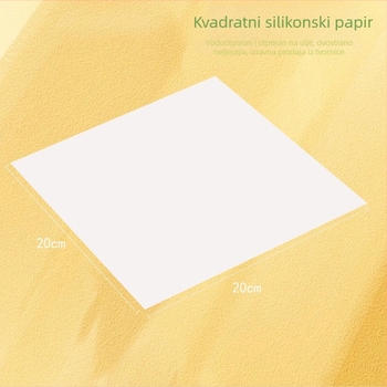 Durian Paper Pack - papir za pečenje visoke kvalitete, zamrznut, neljepljiv, za jednokratnu upotrebu, vodootporan i otporan na ulje