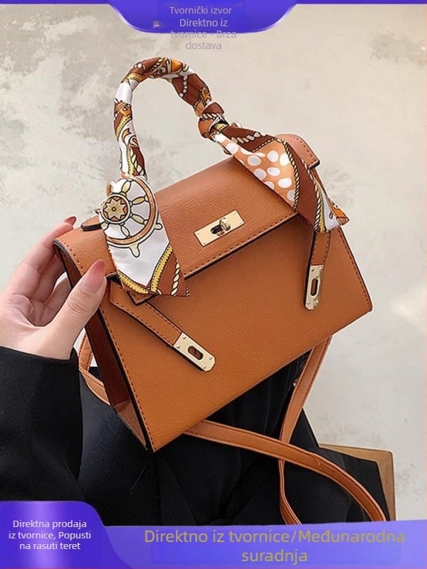 PU kožna Kelly torbica, ženska mini crossbody torba s remenom