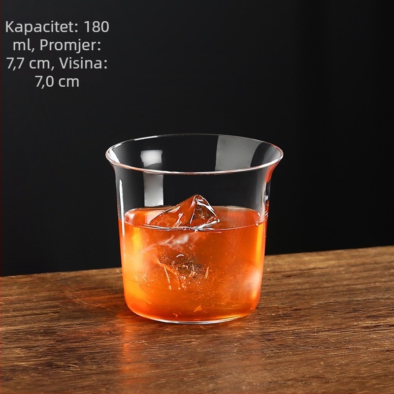 Keramički set šalice za kavu s drvenim pladnjem s rupicama za Cold Brew i latte retro stil