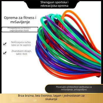 PVC obloženo čelično uže za preskakanje – fitness, mršavljenje i sport