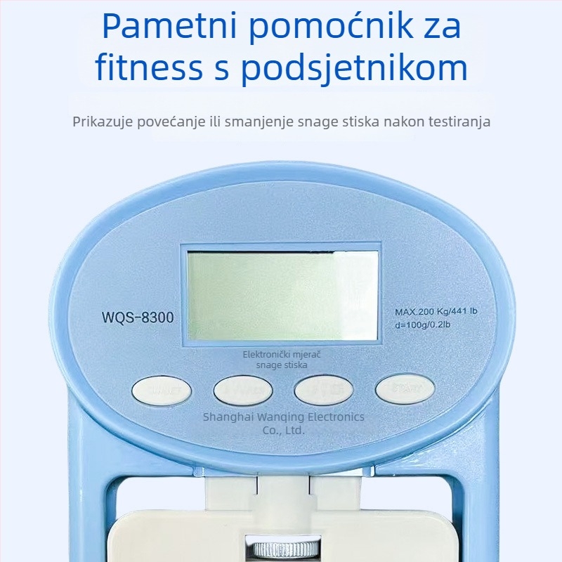 Shanghai Wanqing Ness 8300 mjerač snage hvatanja za učenike srednje i gimnazije, tester snage hvatanja i indikator zdravlja i tjelesne kondicije