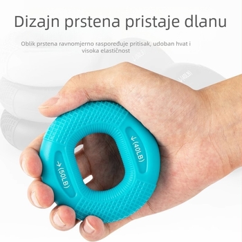 Silikonski prsten za hvatanje za rehabilitaciju i vježbanje prstiju – profesionalni trening snage ruke