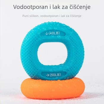 Silikonski prsten za hvatanje za rehabilitaciju i vježbanje prstiju – profesionalni trening snage ruke