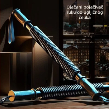 Bar za jačanje ruke – otpor 30/40/50/60 kg, kućni fitness uređaj
