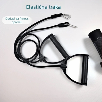 Višenamjensko otporno uže s plastičnom ručkom za trening leđa, trbuha i ruke