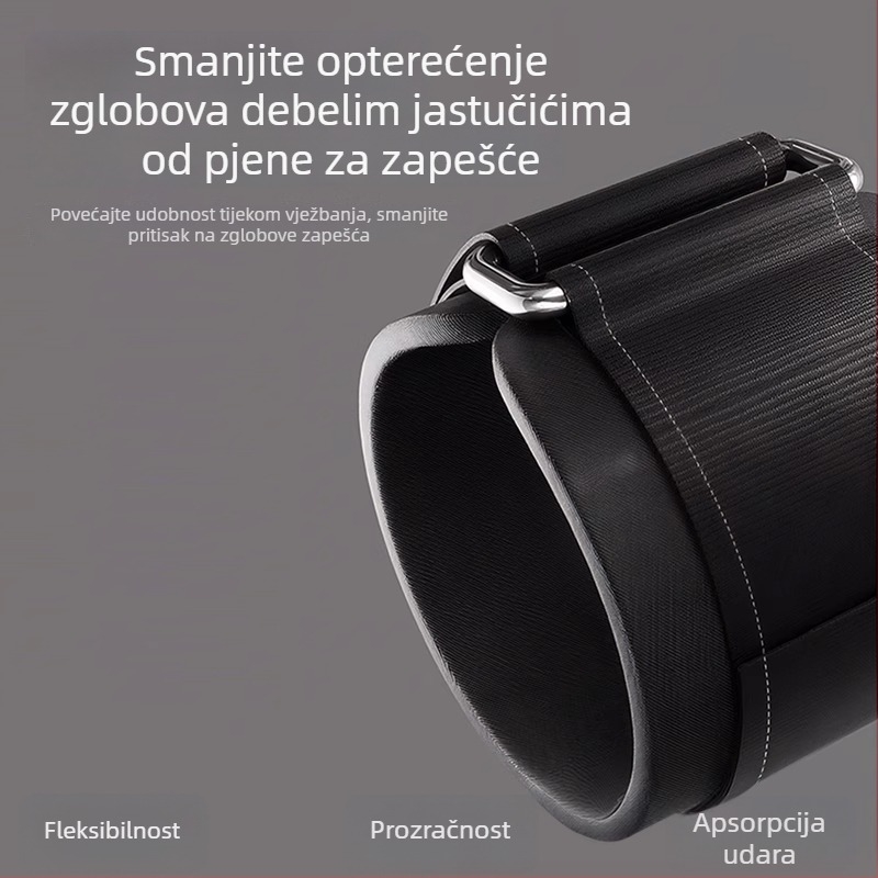 Xtep kuka za pomoć pri zgibovima na vodoravnoj prečki – podrška zapešća, trening snage za muškarce i žene