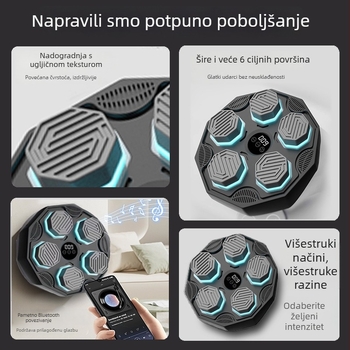 Unutarnja elektronička meta za boksa s reakcijskim svjetlom za odrasle — visi trening oprema Sanda
