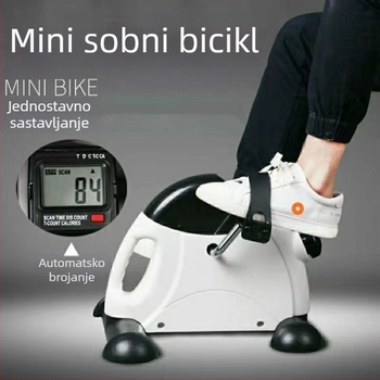 Kompaktni kućni pedalni trenažer za vježbanje gornjih i donjih udova