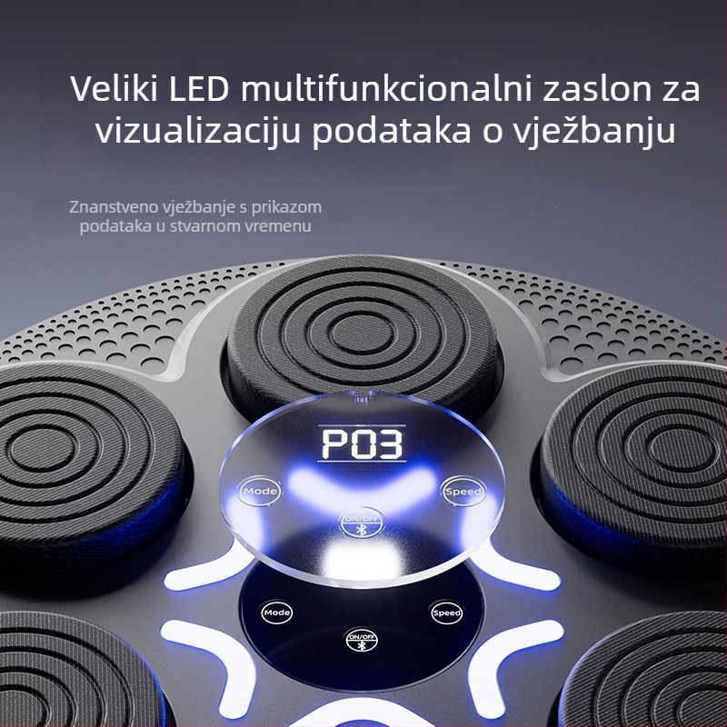 Nova pametna dijamantno oblikovana boksačka meta s Bluetooth glazbenim strojem za kućno vježbanje – oprema za trening boksa za djecu