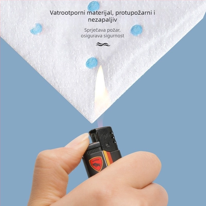 Univerzalne pamučne podloške za apsorpciju ulja za kuhinjsku napa, debeli bočni filter i uljootporan papir za posudu za ulje
