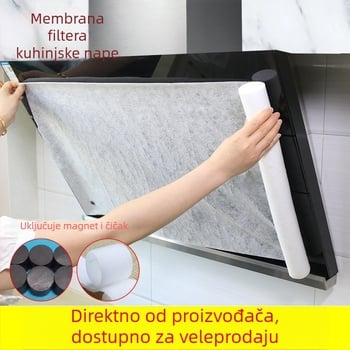 Filter za kuhinjsku napa – papir i pamuk za upijanje ulja