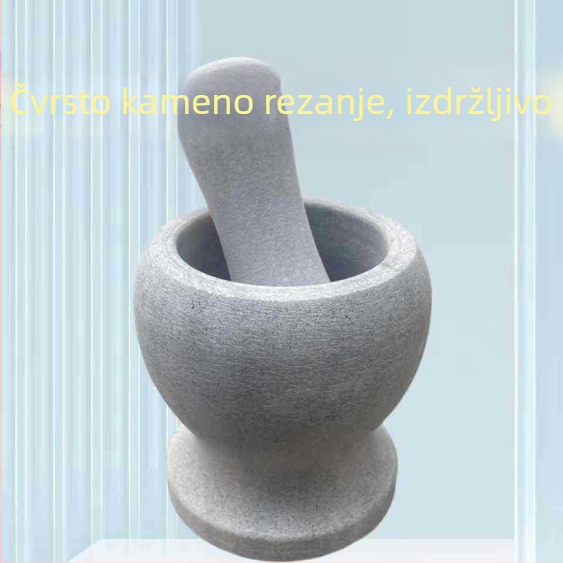 Kameni mortar i tučak za češnjak – kućna upotreba