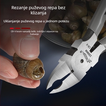 Škare za puževe i kliješta – Set kuhinjskih alata, oštri i štedljivi