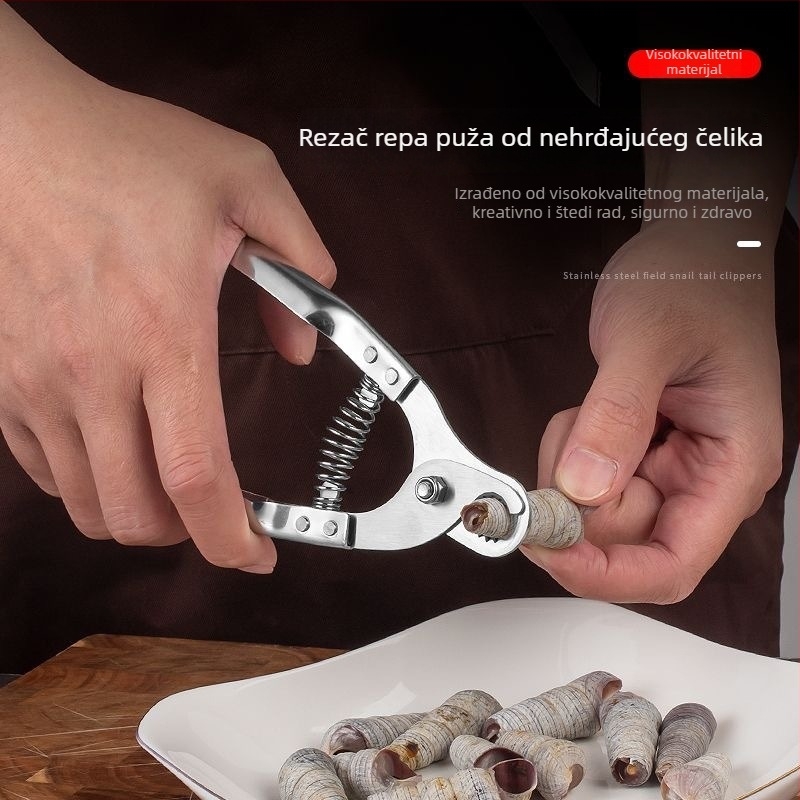 Škare za puževe i kliješta – Set kuhinjskih alata, oštri i štedljivi