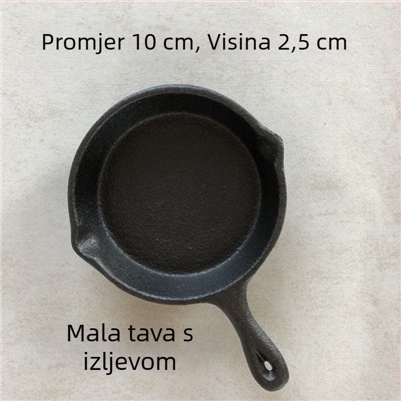 Mini kuhinjski set za igru s pravim kuhanjem, mini kuhinjski alati, tiganj za omletu bez premaza, u tri stila