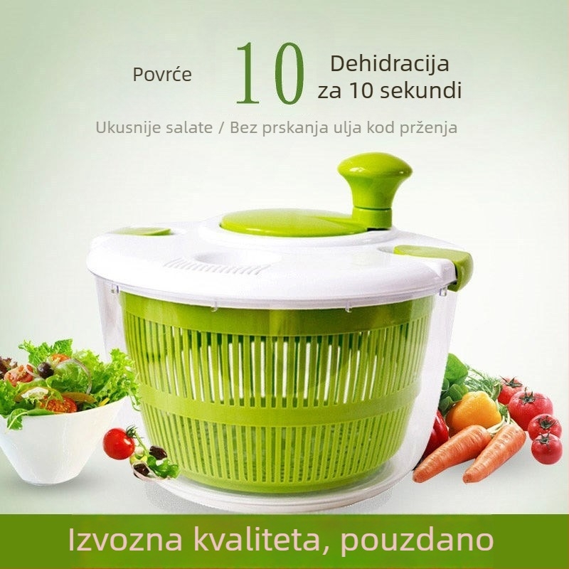 Višenamjenski kuhinjski alat za povrće i voće, kapacitet 5 L, dehidrator, pranje i sušenje, filtriranje vode.