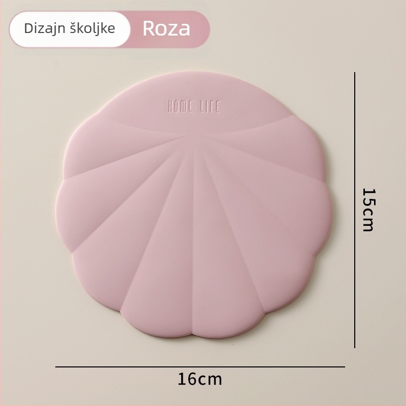 Silikonska toplinska podložka za stolnu ploču — podmetači za tanjure, lonce, šalice i zdjelice, dojam vrhunske klase, zaštita od opeklina, otporna na visoke temperature