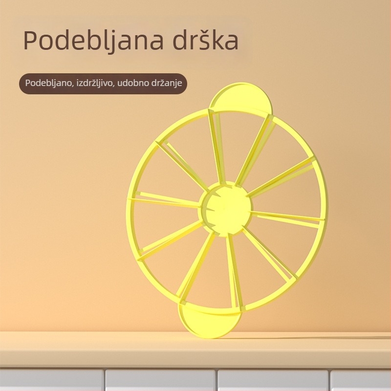 Kružni rezač torte i dijelič jednake porcije, plastični alat za pečenje