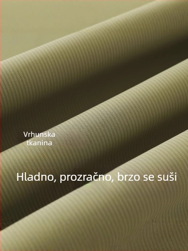 Ženske kratke hlače za brzo sušenje, visoki struk, pravilan kroj, Ice Silk tkanina