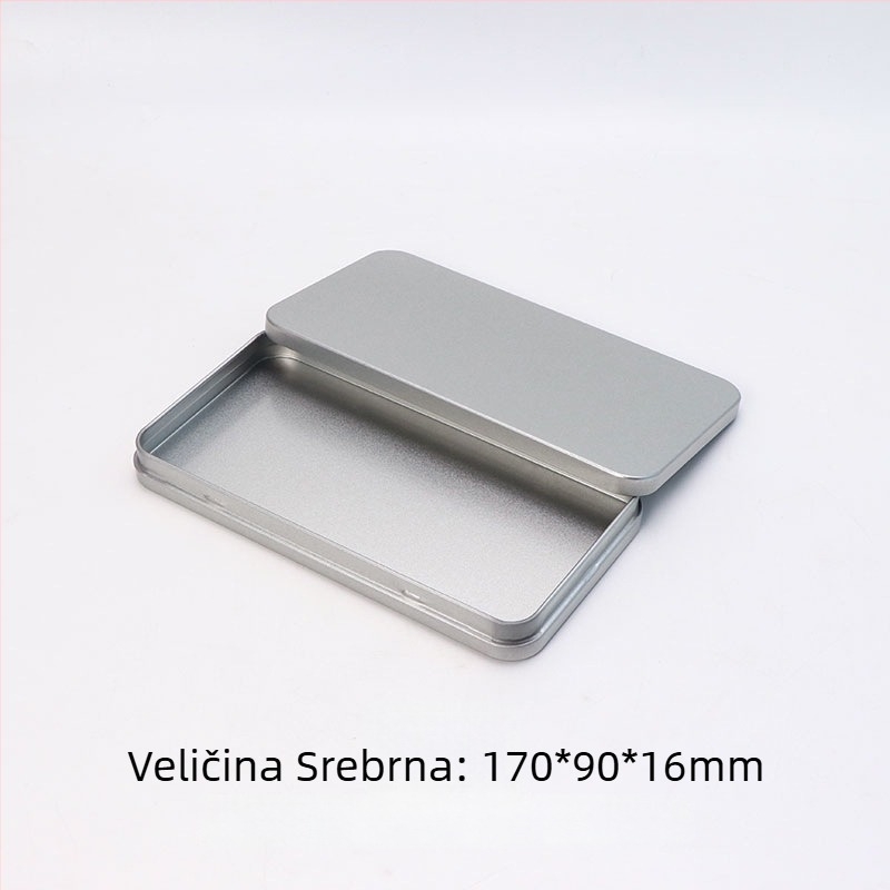 Grasshopper upaljač metalna kutija za poklon s škaricama za nokte, dimenzije 170×90×16 mm