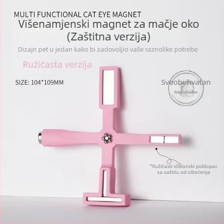 Snažan magnet u obliku križa za Cat Eye gel nokte