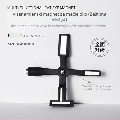 Snažan magnet u obliku križa za Cat Eye gel nokte