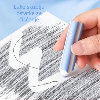 Gumica za olovku, bez mrvice, ultra čista, bez tragova, crtani dizajn, slatka za učenike osnovne škole