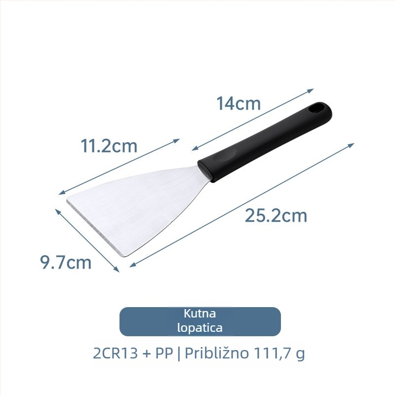 Set alata za roštilj od nehrđajućeg čelika – vanjski pribor, spatula za steak, kuhinjski pribor