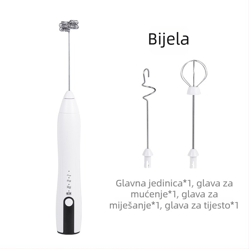 Ručni mini mikser za mlijeko i jaja, električni mikser za kavu, miješalica za mlijeko, model J-17