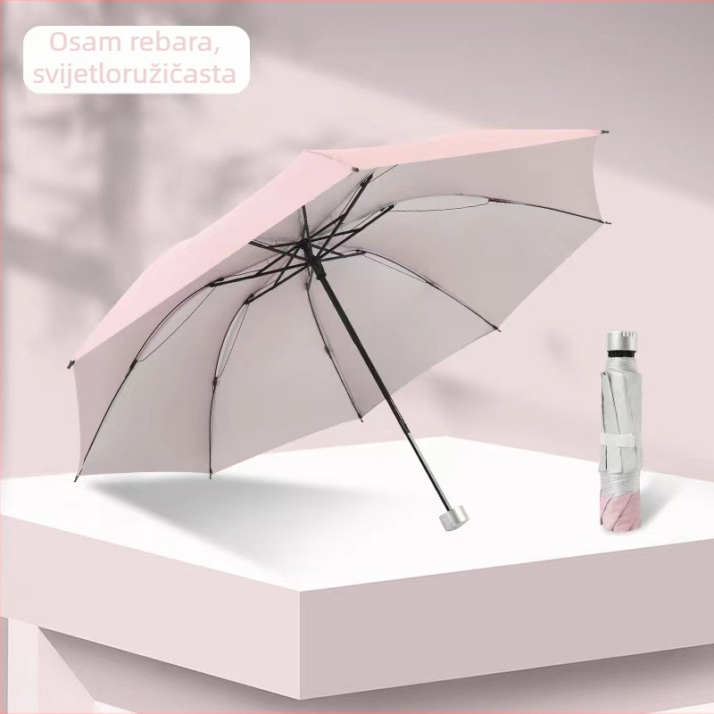 Beino kišobran – kišobran s tri nosača, vodootporan kišobran i za sunce, s prilagođenim logotipom za reklamne darove