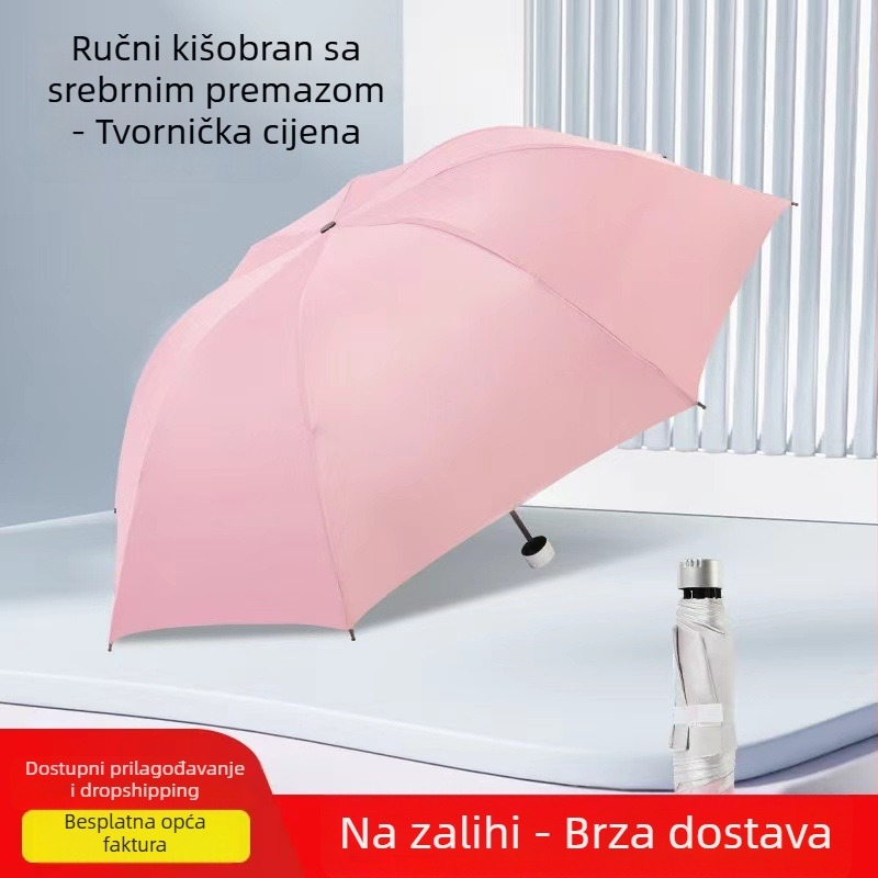 Beino kišobran – kišobran s tri nosača, vodootporan kišobran i za sunce, s prilagođenim logotipom za reklamne darove