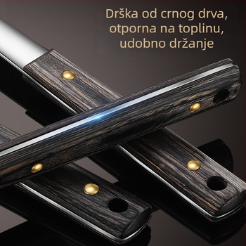 Set kuhinjskih alata od 316L nehrđajućeg čelika: špatula, kuhača za kuhanje, žlica za juhu i žlica
