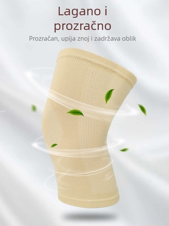 Proljetno-ljetni fitness set visoke elastičnosti: štitnici za koljena, traka za glavu i narukvice za zglobove, upijanje znoja i zaštita zglobova