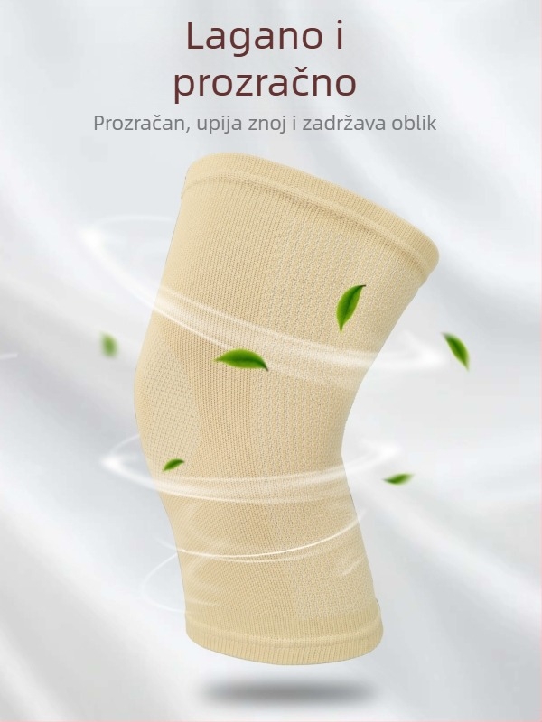 Proljetno-ljetni fitness set visoke elastičnosti: štitnici za koljena, traka za glavu i narukvice za zglobove, upijanje znoja i zaštita zglobova