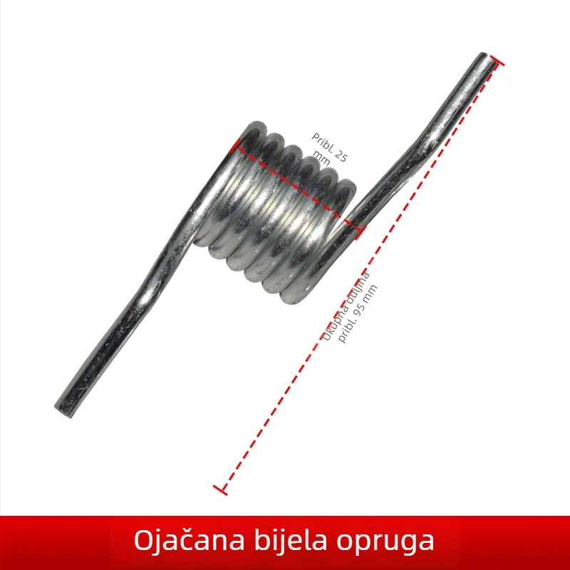3-ton horizontala povratna opruga za hidraulični dizalica – torzijska opruga, povratna opruga za gornju ručicu u auto servisu