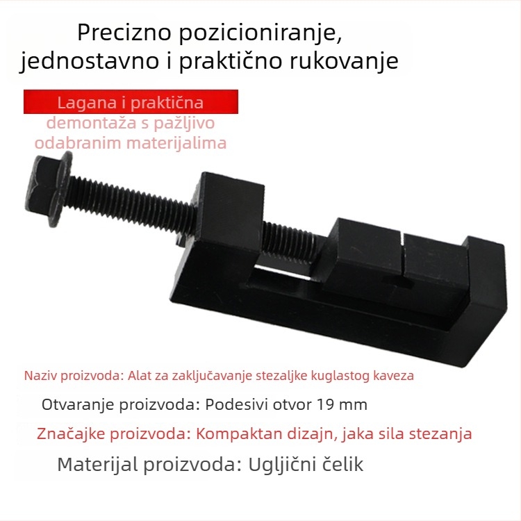 Alat za zaključavanje Ball Cage i steznik crijevnih remena za automobilsku popravku (No.45 čelik)
