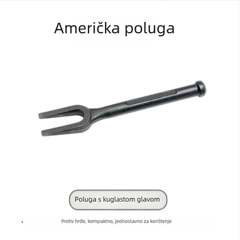 New Worker Fork Crowbar, Višenamjenski alat za demontažu za popravak automobila, Teški, američki stil, TD1543