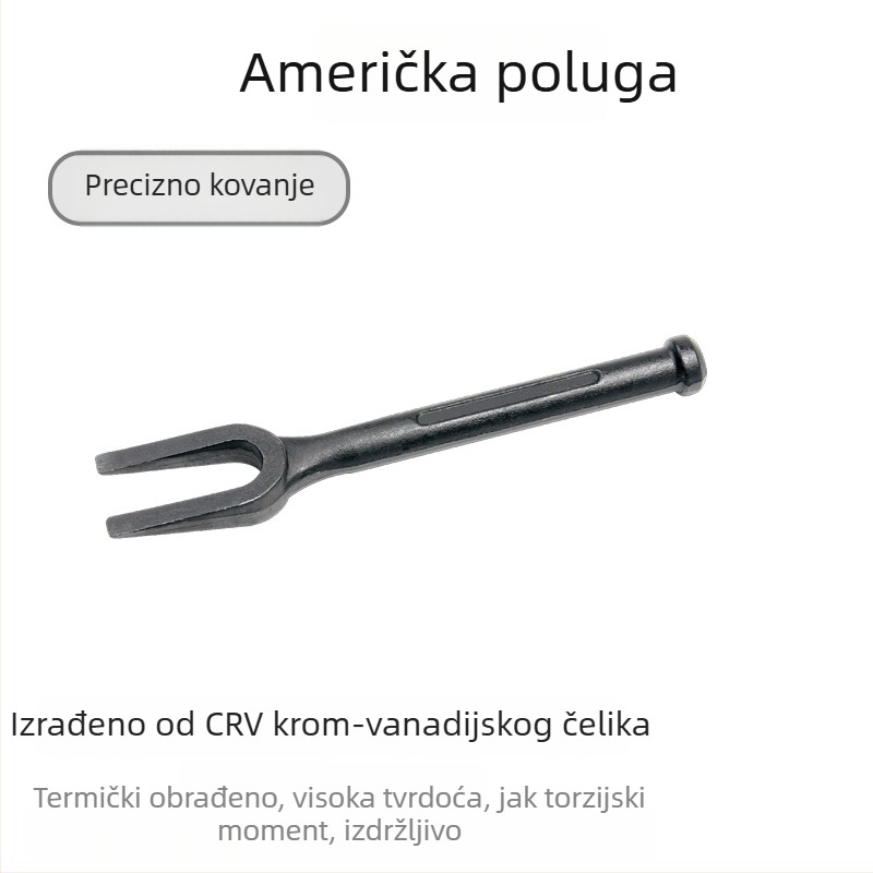 New Worker Fork Crowbar, Višenamjenski alat za demontažu za popravak automobila, Teški, američki stil, TD1543
