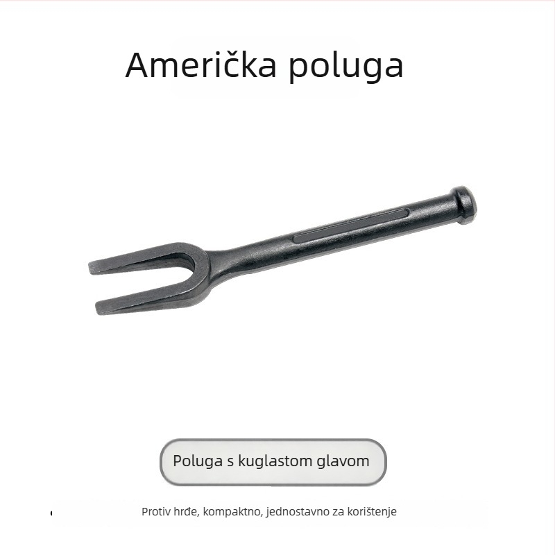 New Worker Fork Crowbar, Višenamjenski alat za demontažu za popravak automobila, Teški, američki stil, TD1543