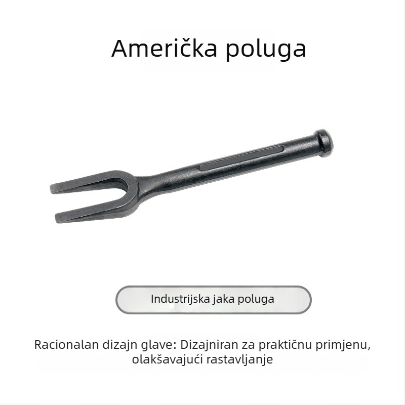 New Worker Fork Crowbar, Višenamjenski alat za demontažu za popravak automobila, Teški, američki stil, TD1543