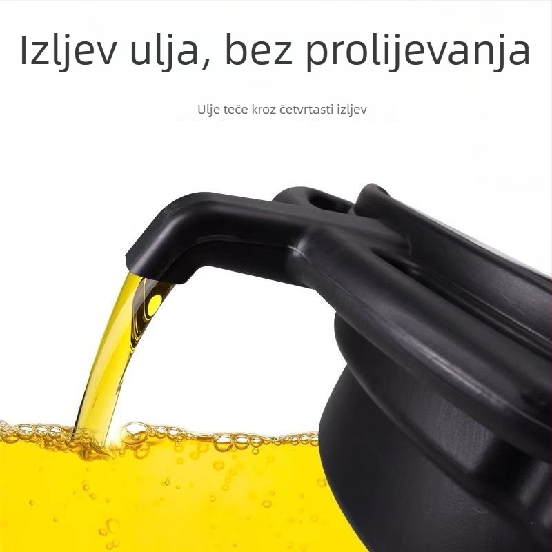 Čvrsta plastična posuda za ulje za alate, posuda za čišćenje dijelova, posuda za otpadno ulje, 10L/15L, auto popravak