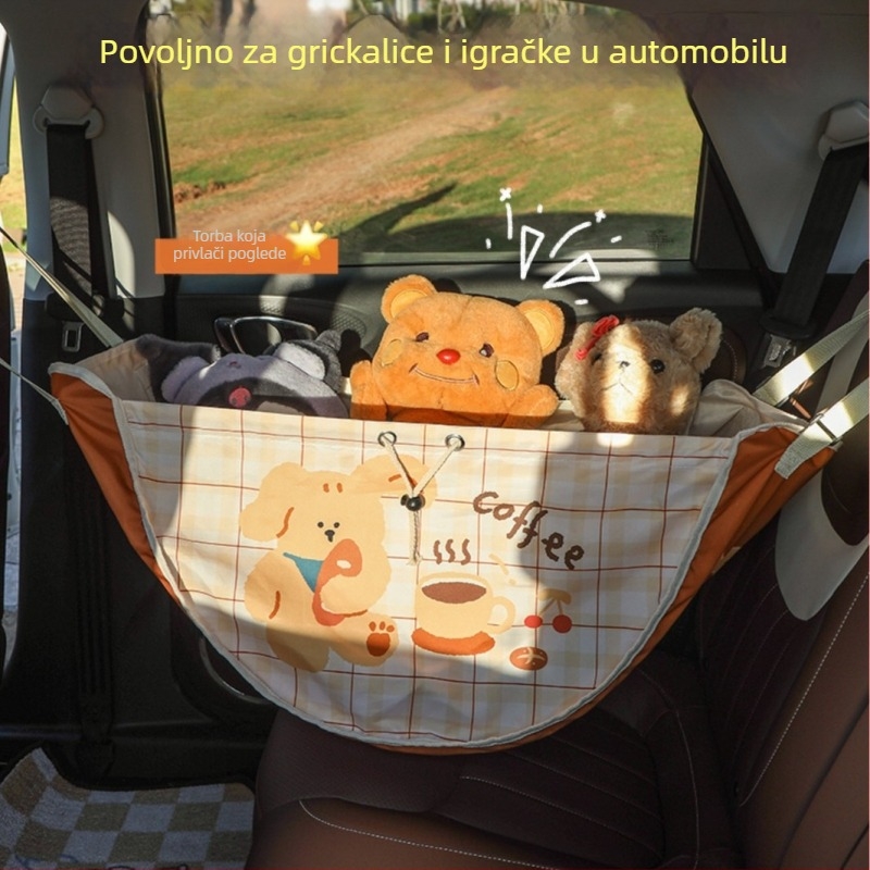 Automobilska višenamjenska torba za pohranu velikog kapaciteta, podesiva viseća torba za vanjski piknik, unutarnja podstava