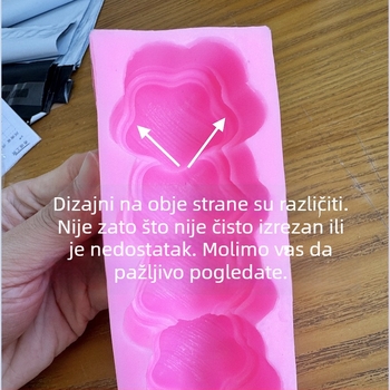 Cream Star silikonska forma za čokoladni mousse i puding – prehrambena kvaliteta, za kućnu upotrebu