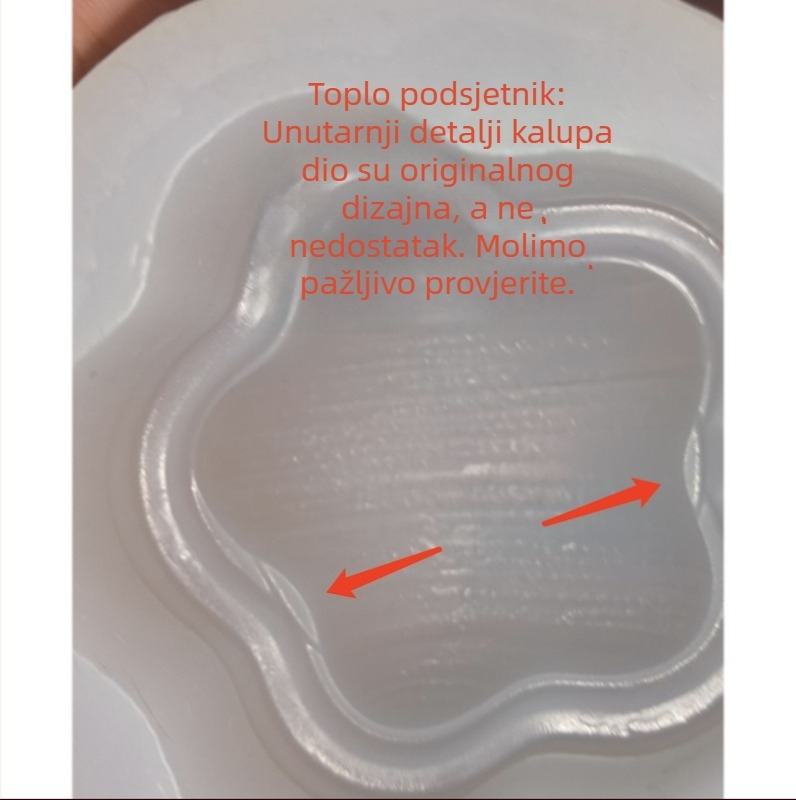 Cream Star silikonska forma za čokoladni mousse i puding – prehrambena kvaliteta, za kućnu upotrebu