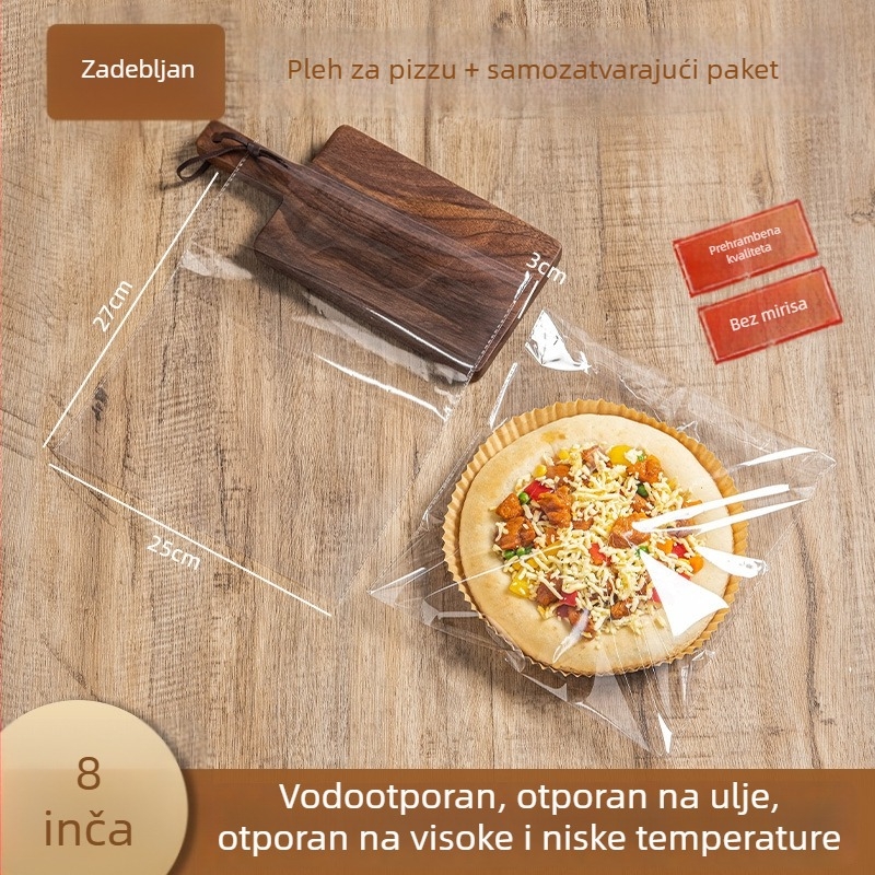Papirom za pečenje s apsorpcijom ulja za air fryer i pećnicu, papir za pizzu, podloga za pečenje kod kuće
