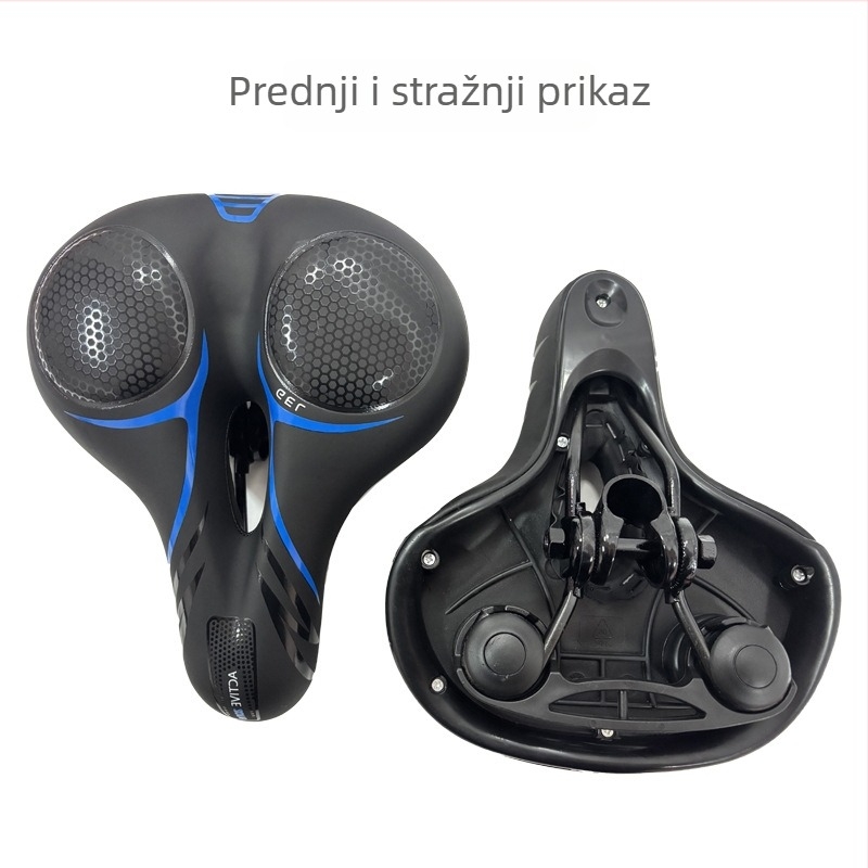 Kožno sjedalo za planinski bicikl s šupljim dizajnom apsorpcije udara