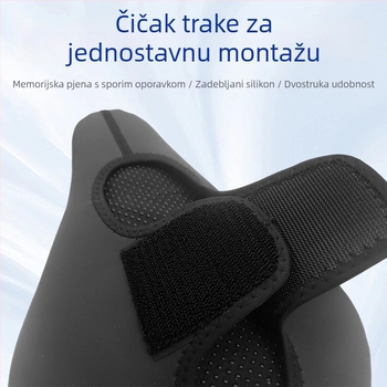 Navlaka za sjedalo bicikla od silikona — izuzetno meka i debela, univerzalna za cestovne i brdske bicikle, sprječava bolove u stražnjem dijelu, vodootporna.
